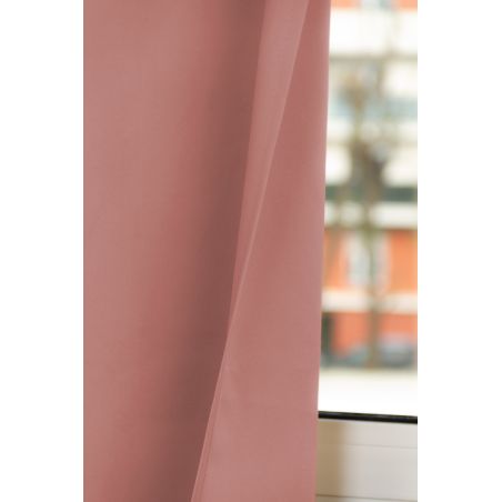 100% Pimentävä Mittatilausverho Revolution Vanha rosa MC343