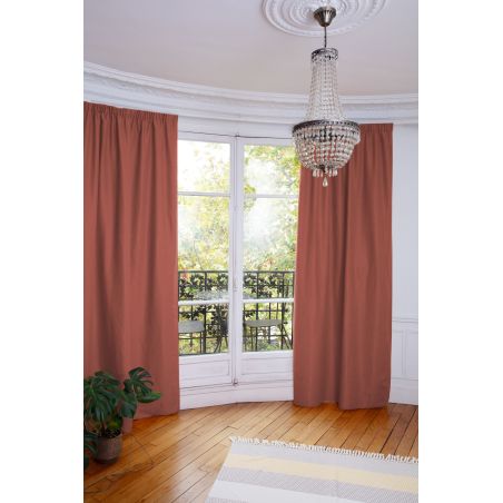 Lämpöä säätelevä verho Cocoon Terra Cotta MC7005