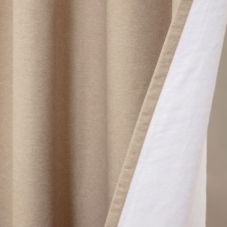 Lämpöä säätelevä 100% Pimentävä Mittatilausverho Romy Beige MC8220